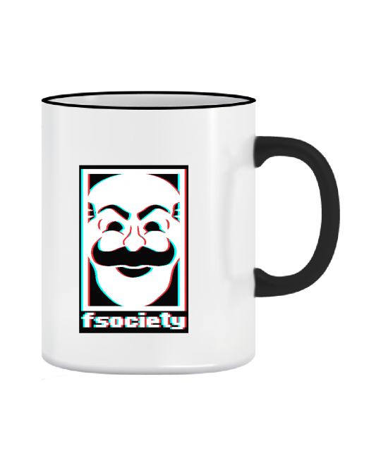 Puodelis Mr. Robot society